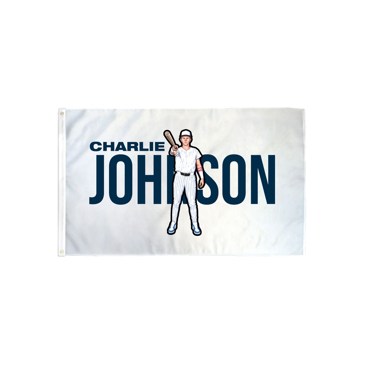 3x5 Flag — Player Name in Classic