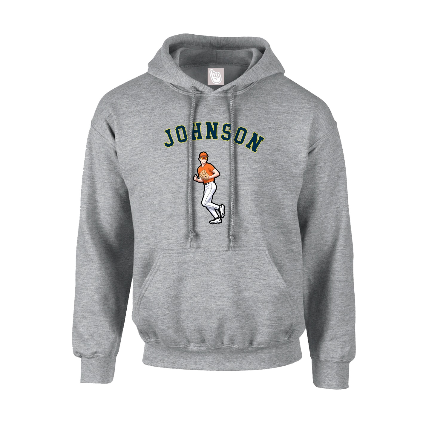 Youth Hoodie — Shirsey Arch in Grey