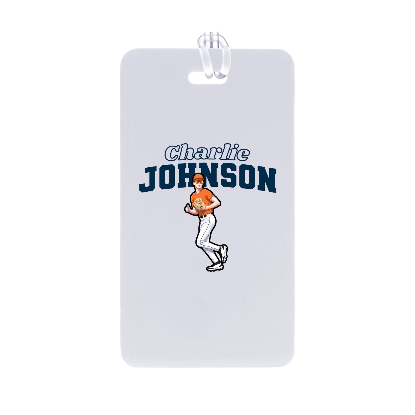Bag Tag — Name Arch in Classic