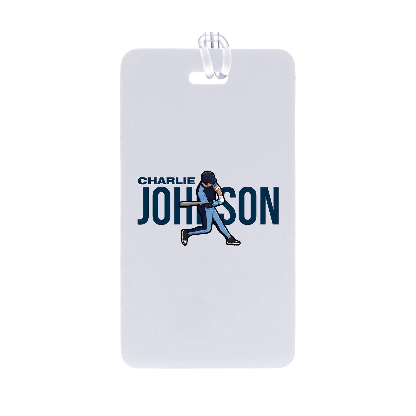 Bag Tag — Player Name in Classic
