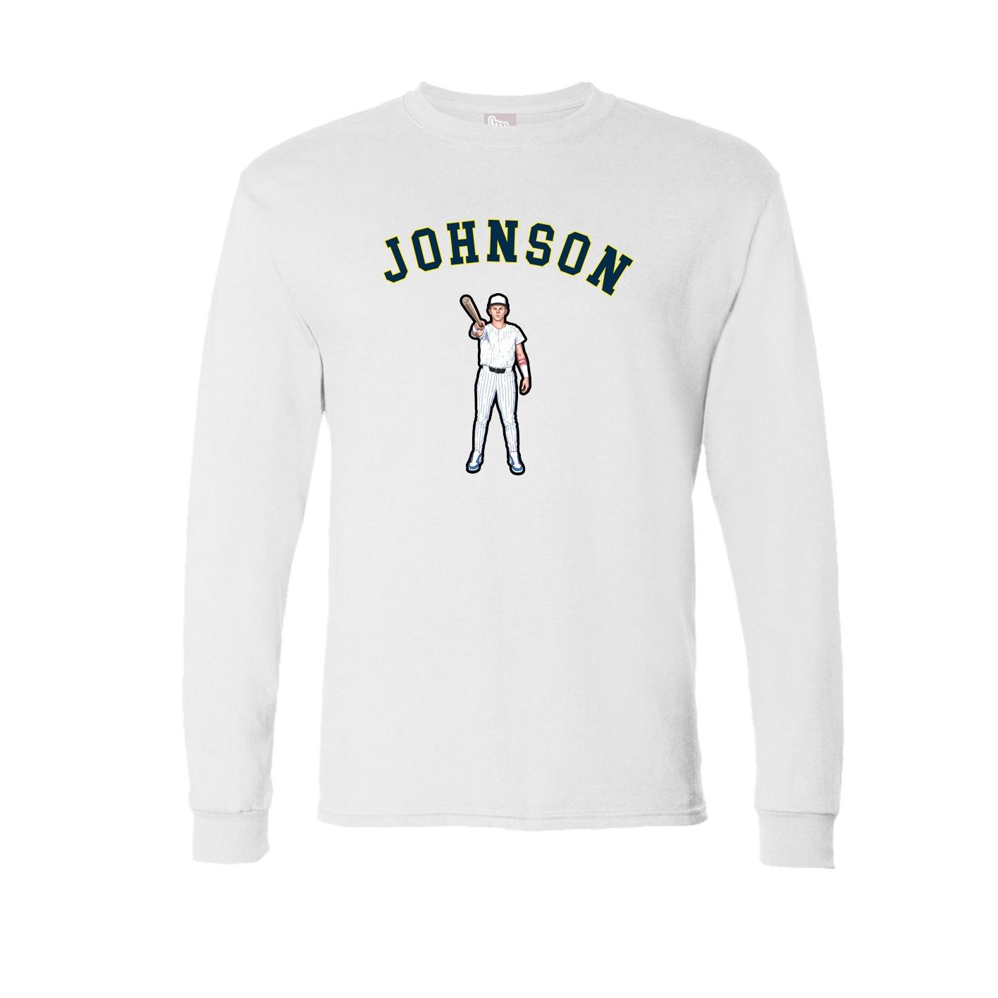 Long Sleeve Tee — Shirsey Arch in White