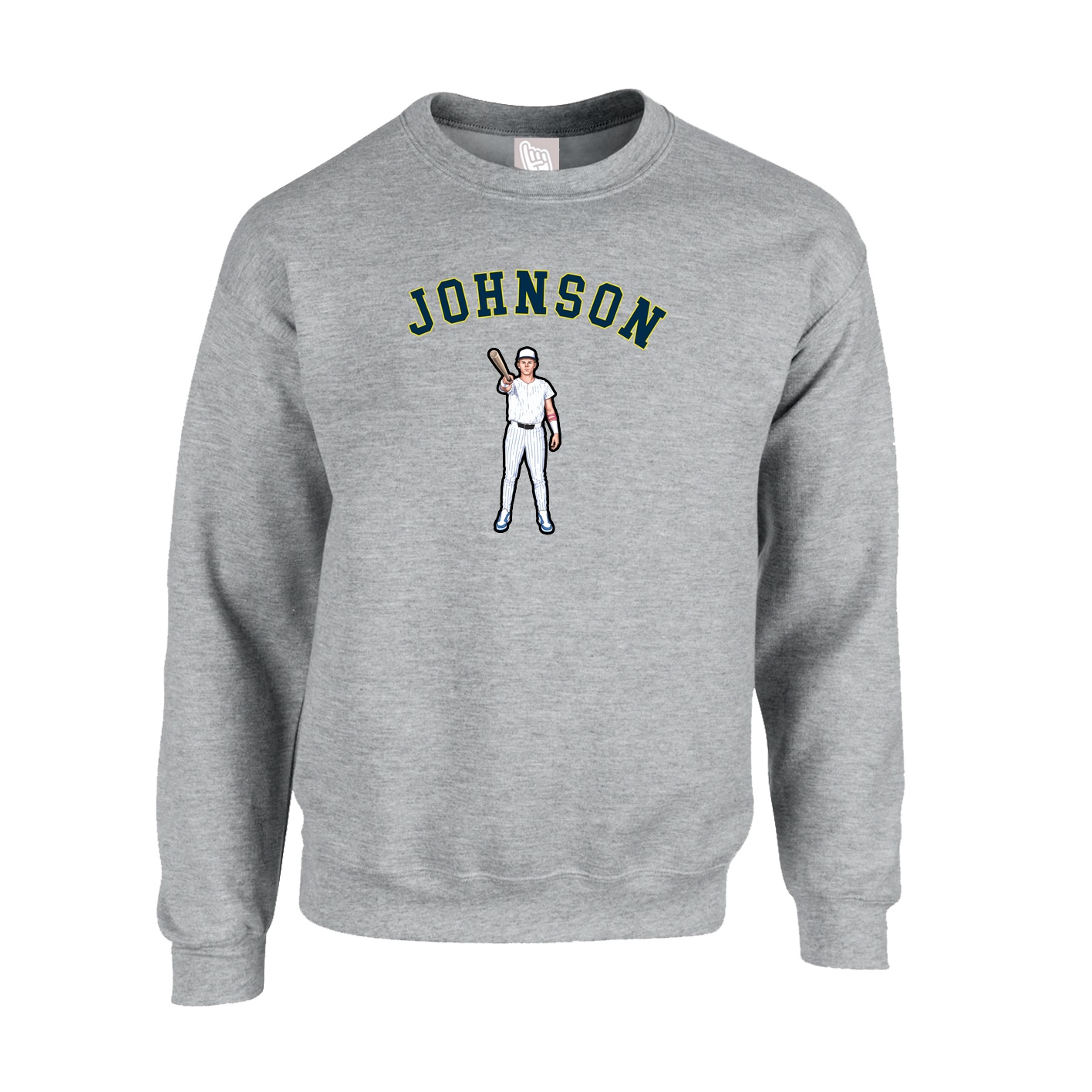 Fleece Crew — Shirsey Arch in Grey