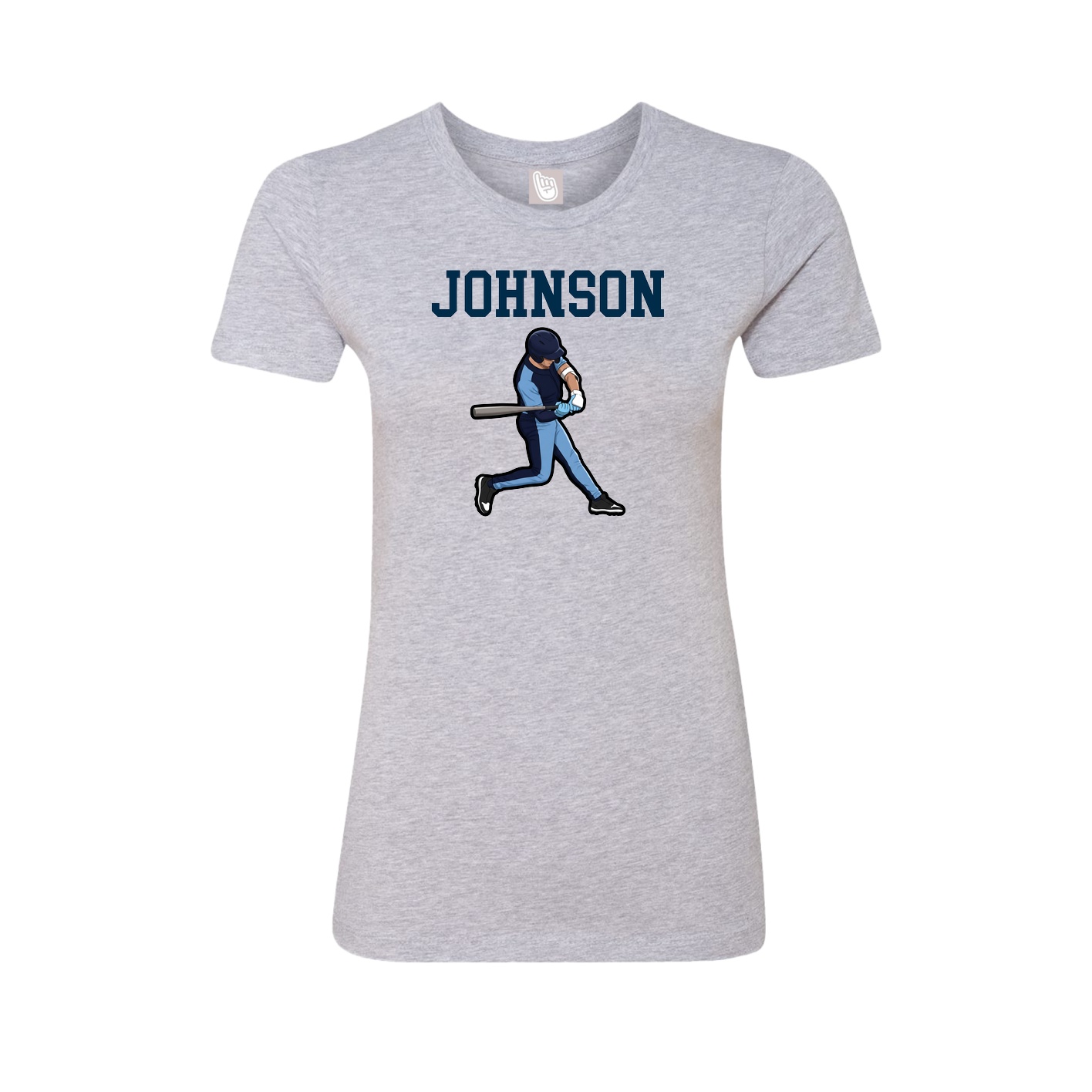 Fitted Women's Tee — Shirsey in Grey