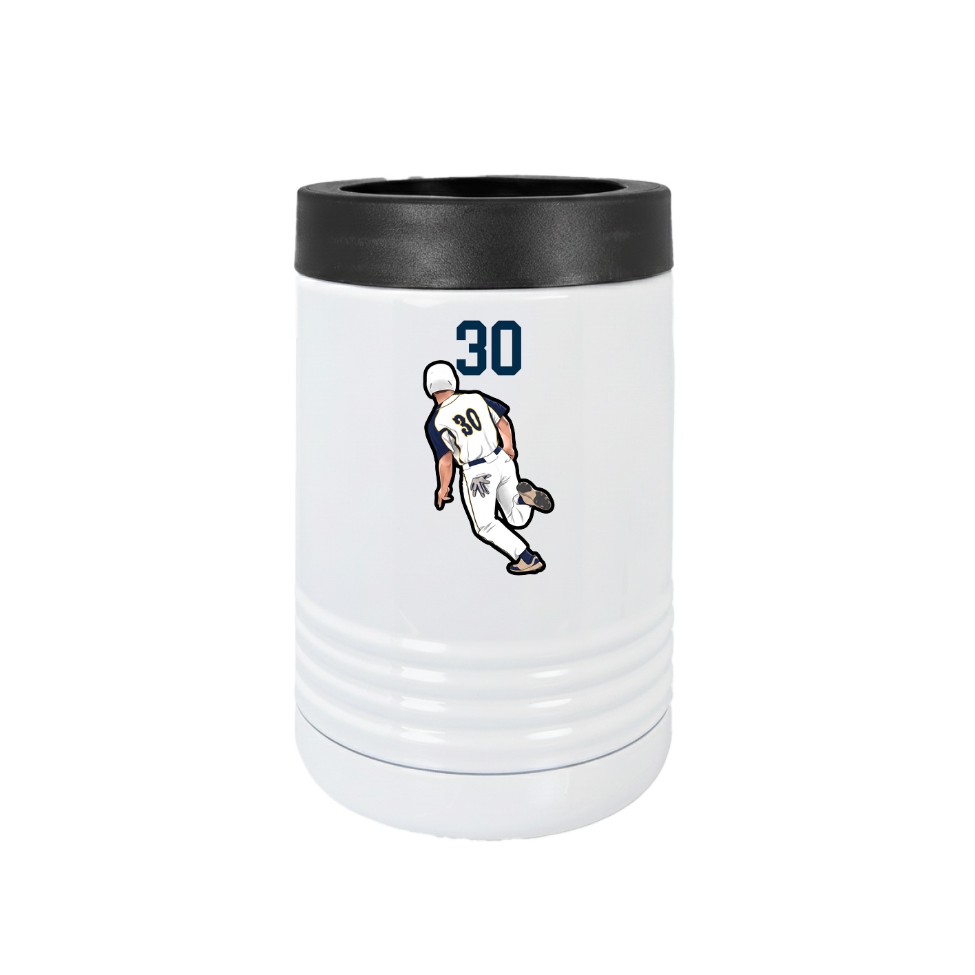 Beverage Holder — Number Top in White
