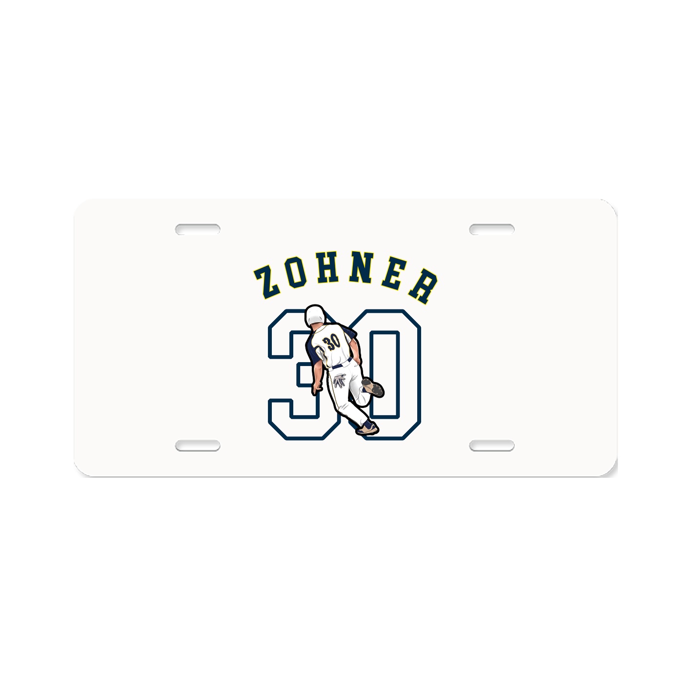 License Plate — Shirsey Arch in Classic