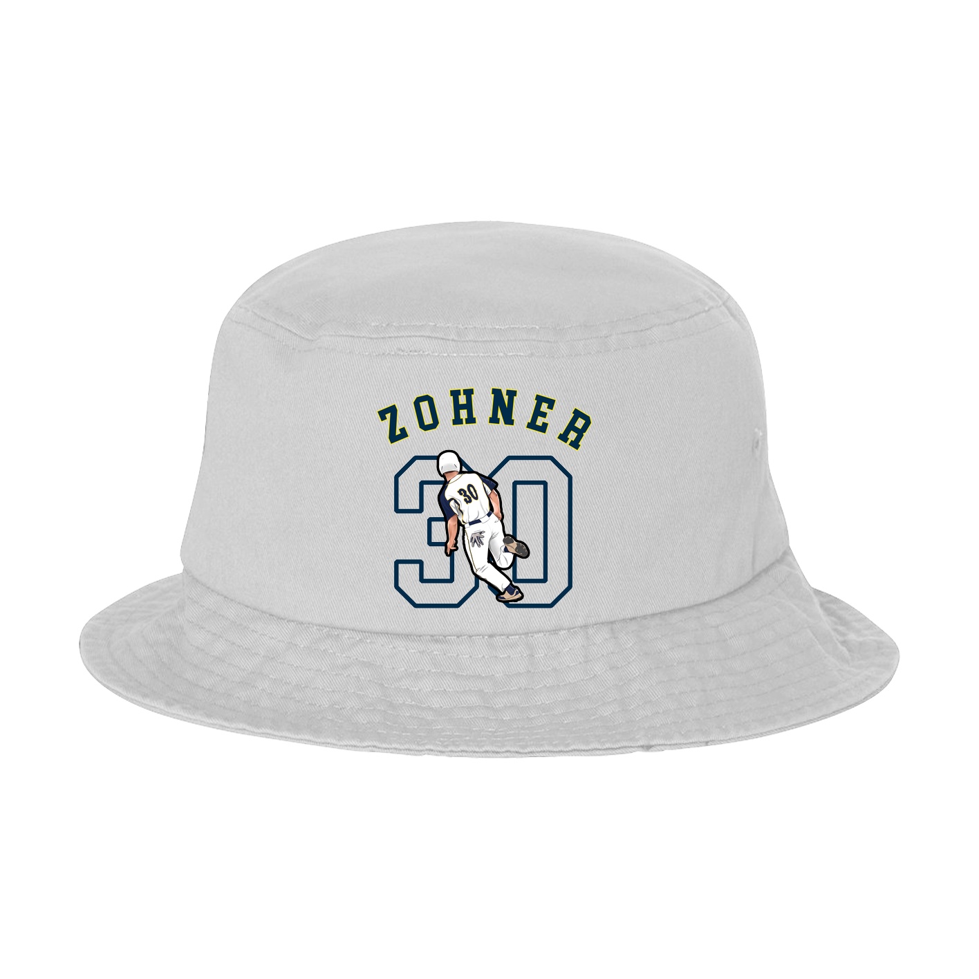 Bucket Cap — Shirsey Arch in White
