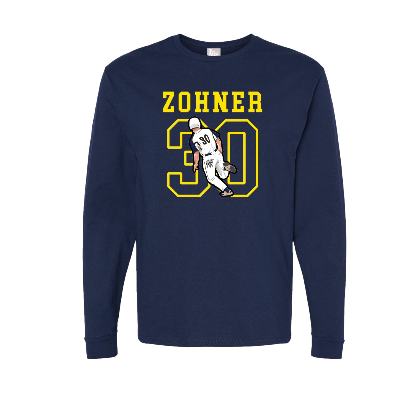 Long Sleeve Tee — Shirsey in Navy
