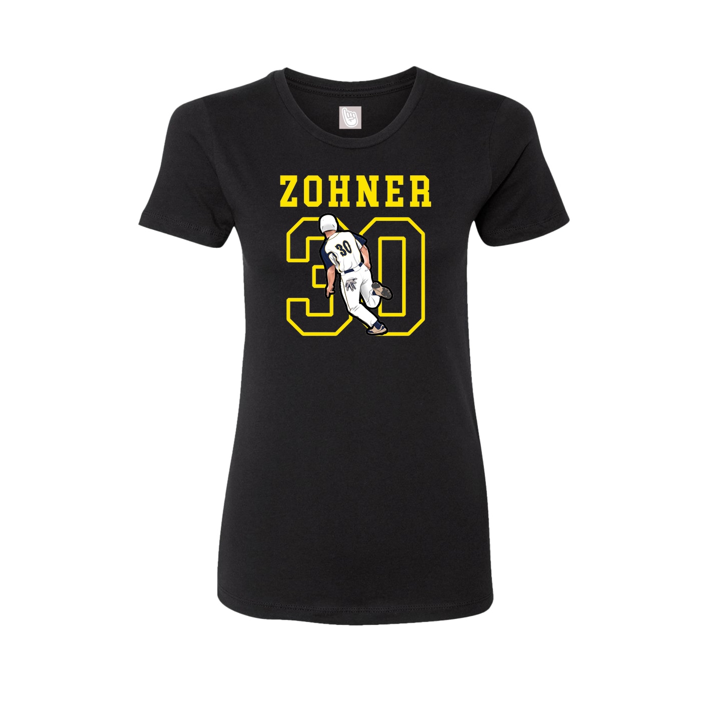 Fitted Women's Tee — Shirsey in Black