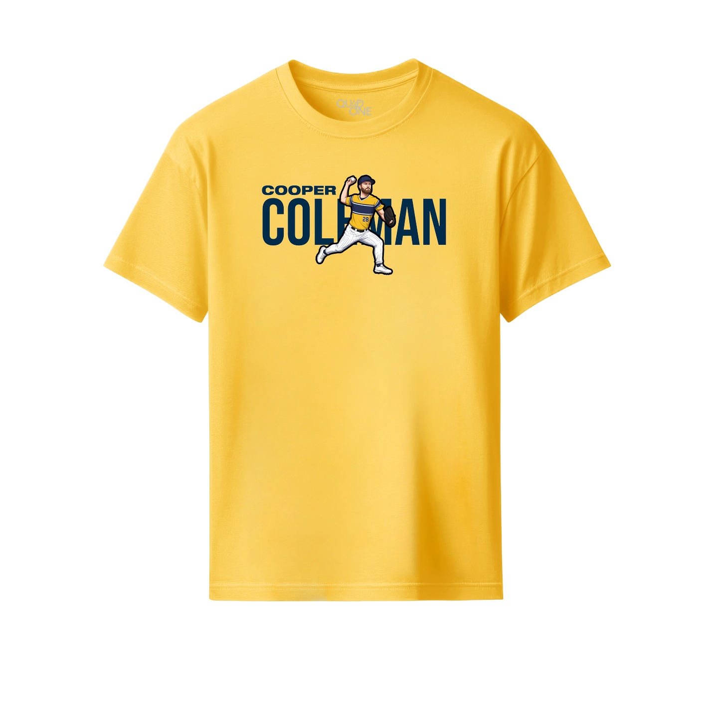 Youth Tee — Player Name in Yellow