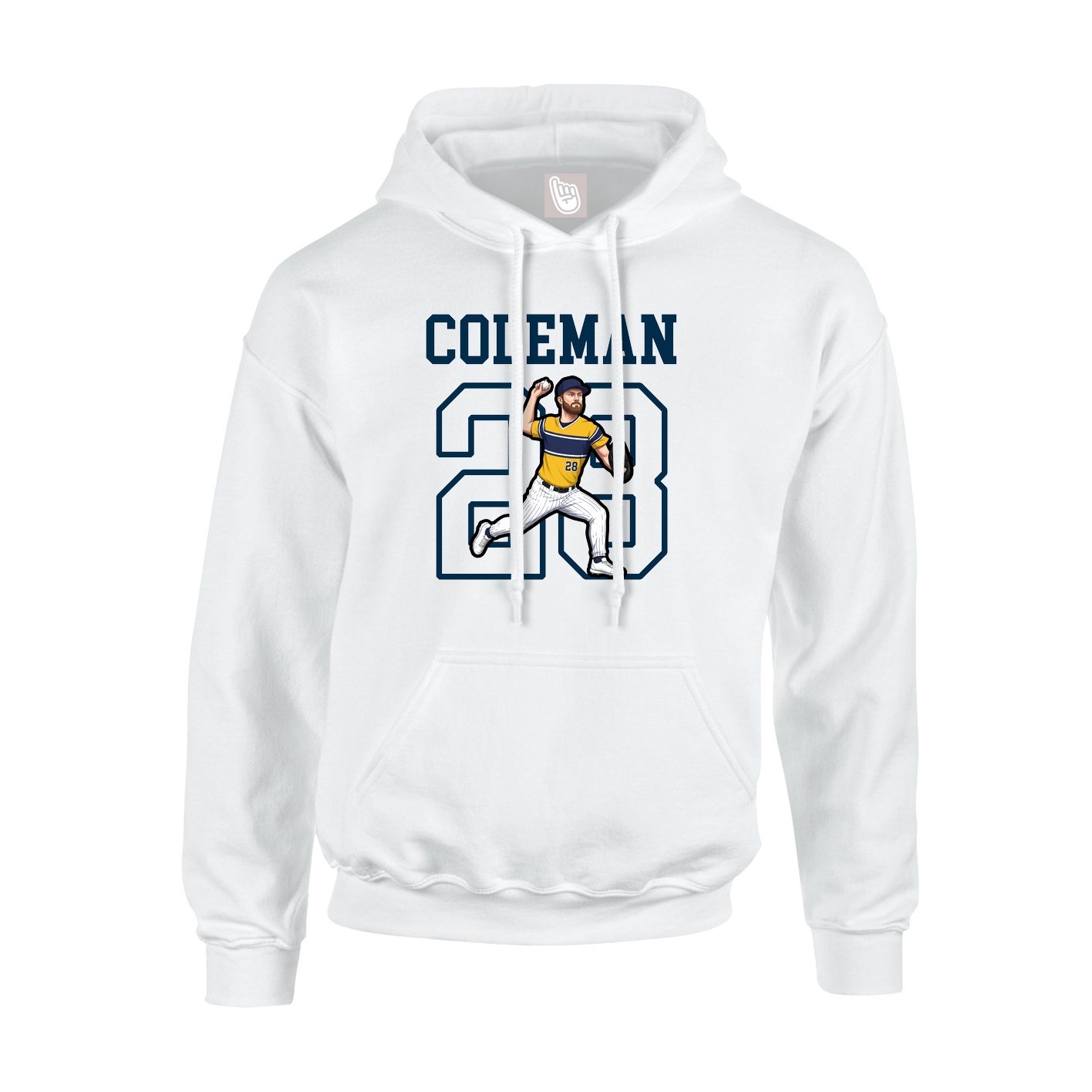 Youth Hoodie — Shirsey in White