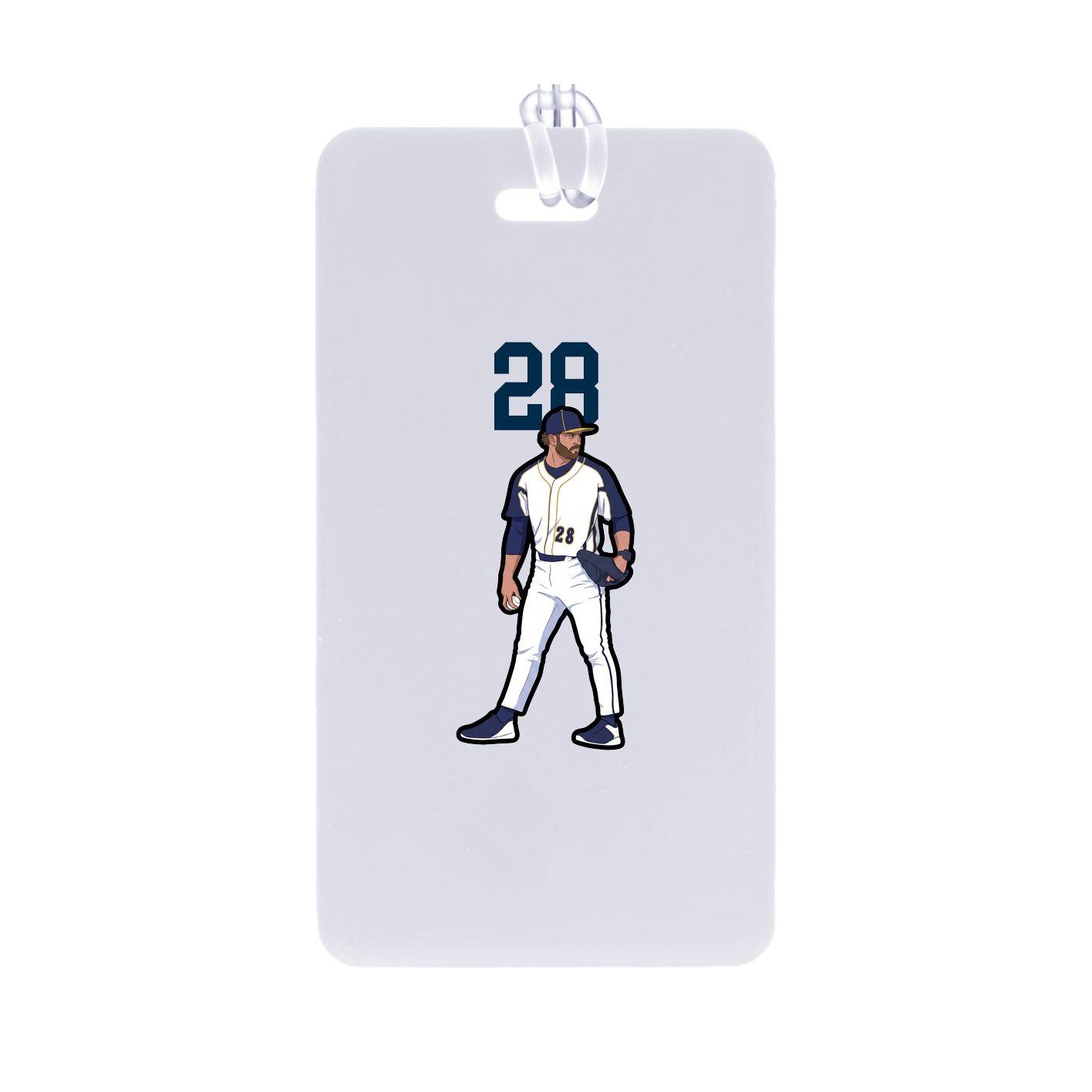 Bag Tag — Number Top in Classic