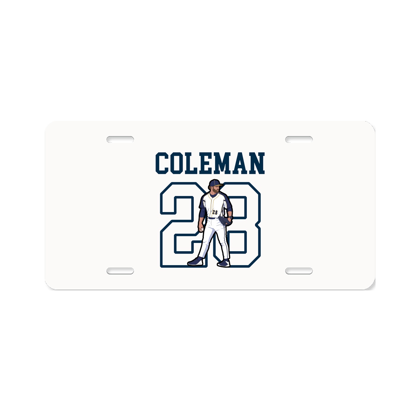 License Plate — Shirsey in Classic