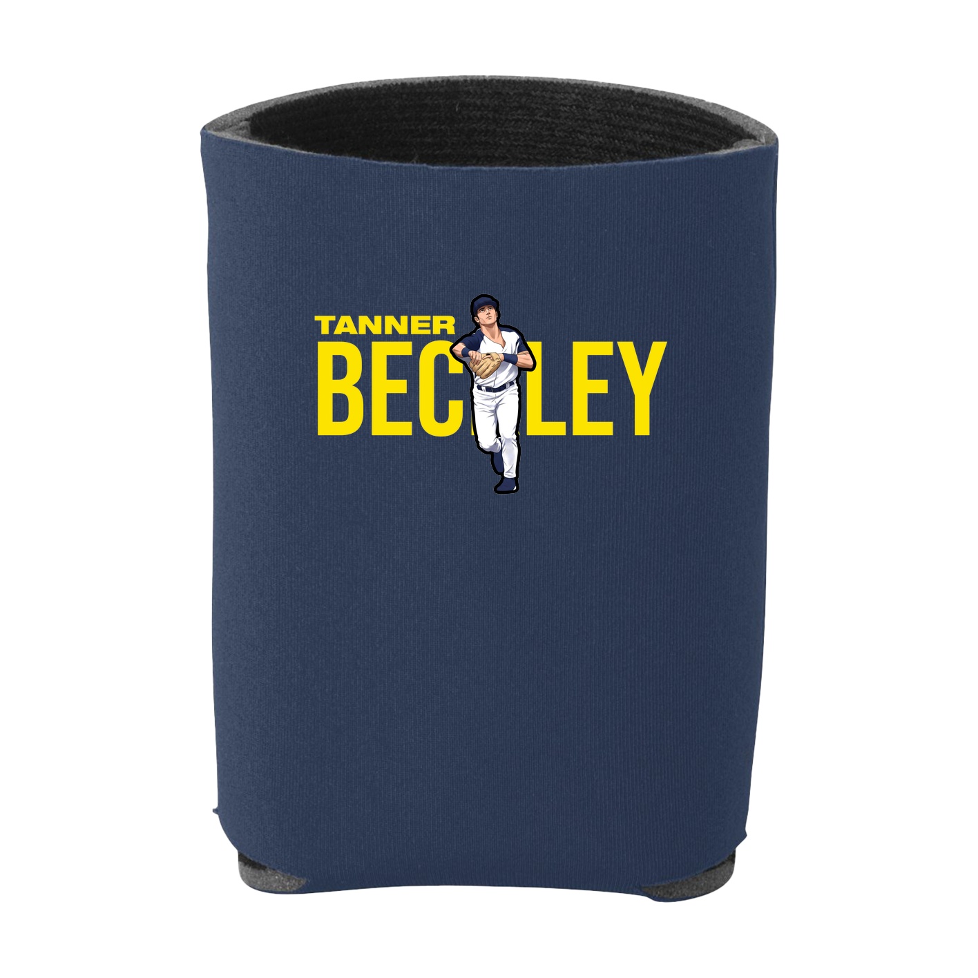 Can Holder — Player Name in Navy