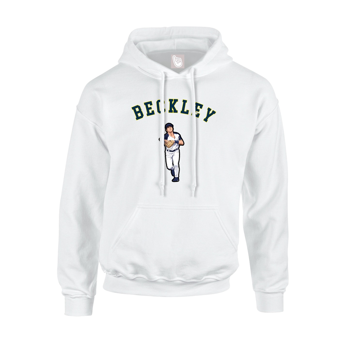 Youth Hoodie — Shirsey Arch in White