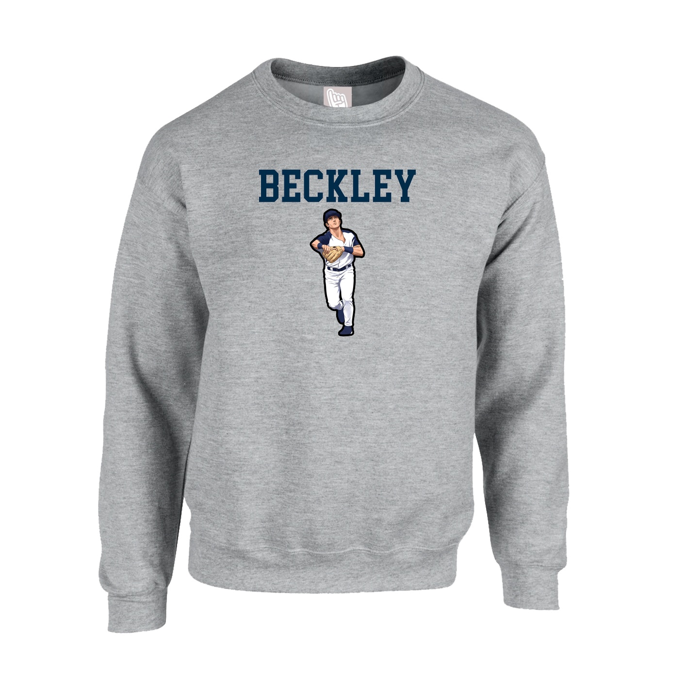 Fleece Crew — Shirsey in Grey