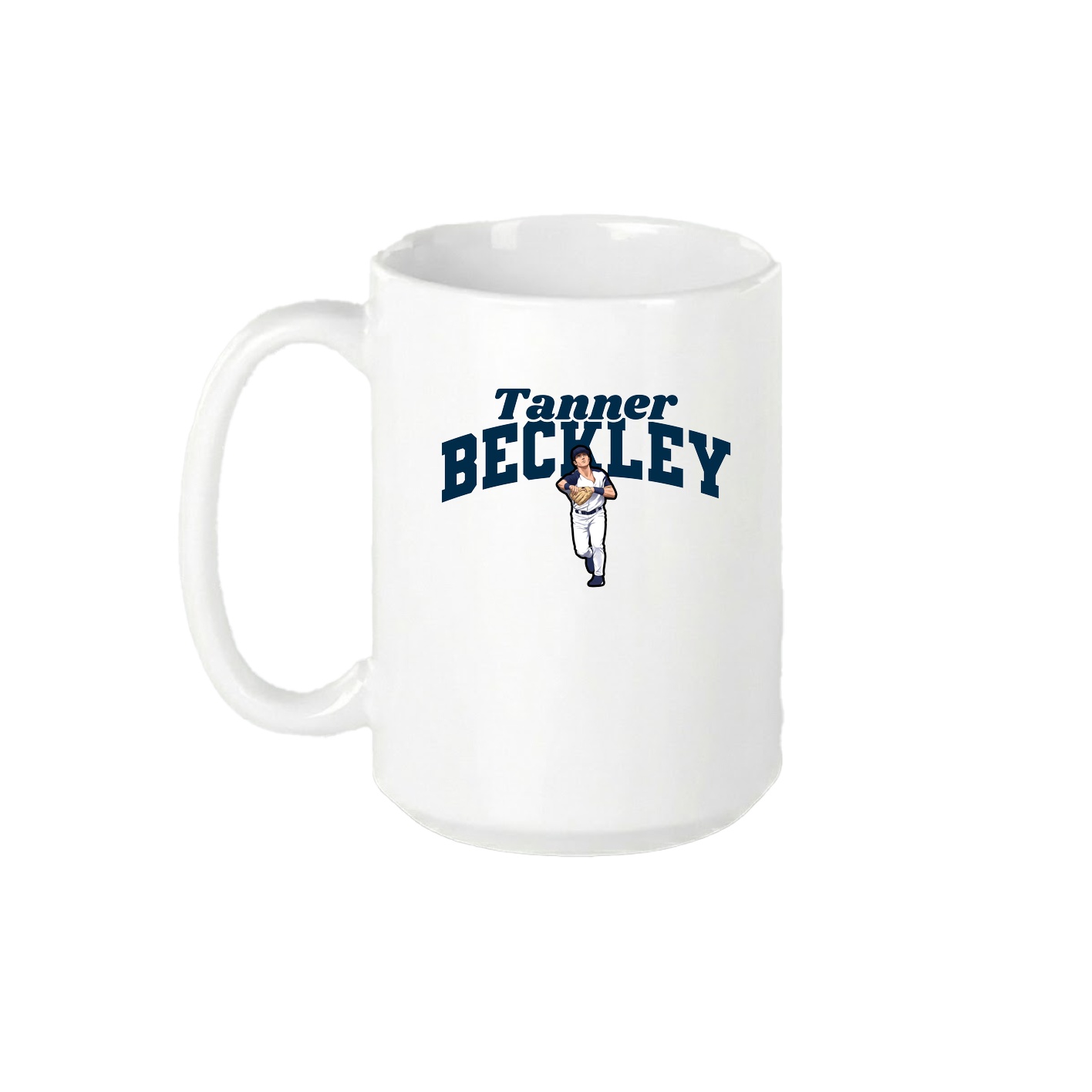 15oz Coffee Mug — Signature Arch in White