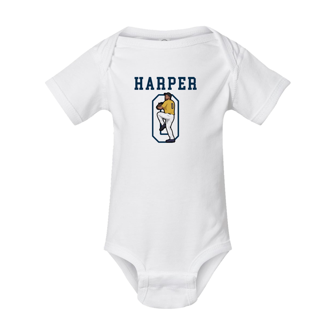 Baby Onesie — Shirsey in White