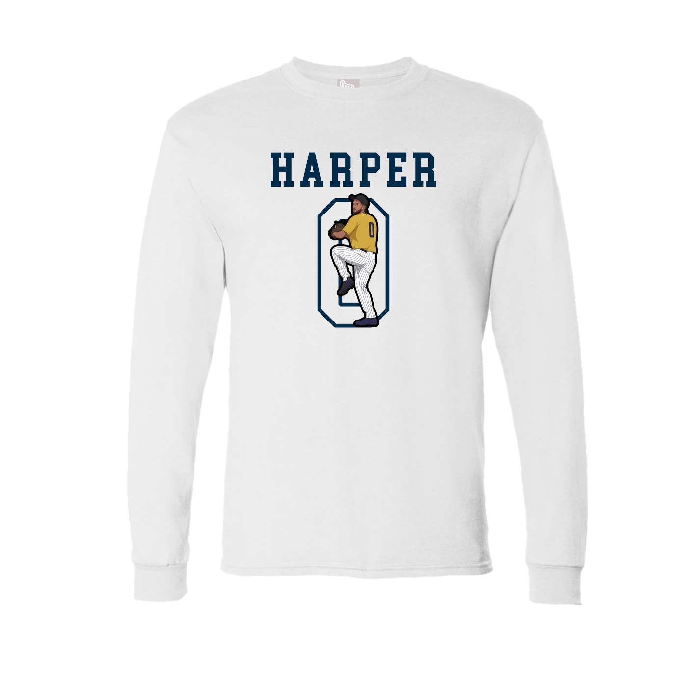 Long Sleeve Tee — Shirsey in White