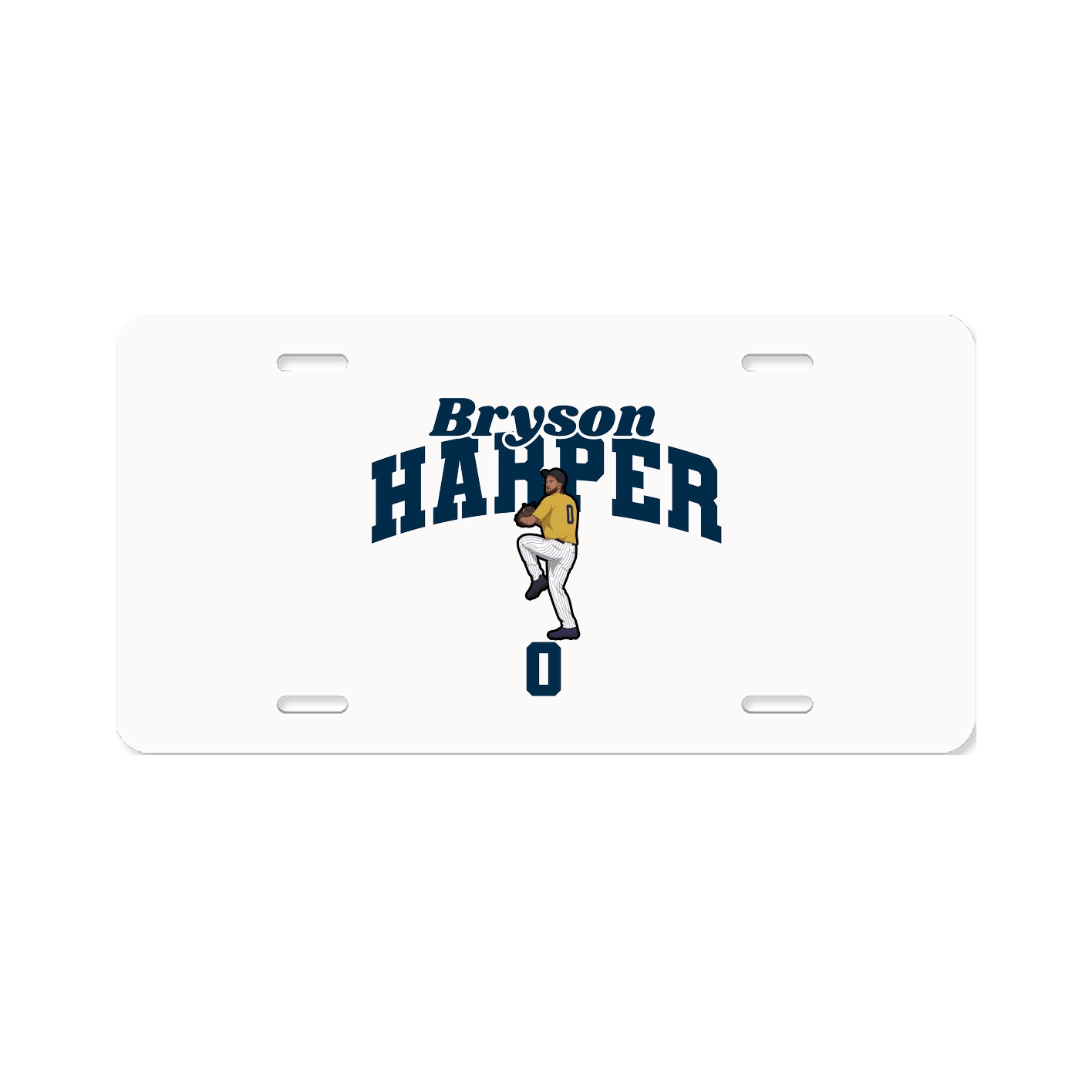 License Plate — Signature Arch in Classic