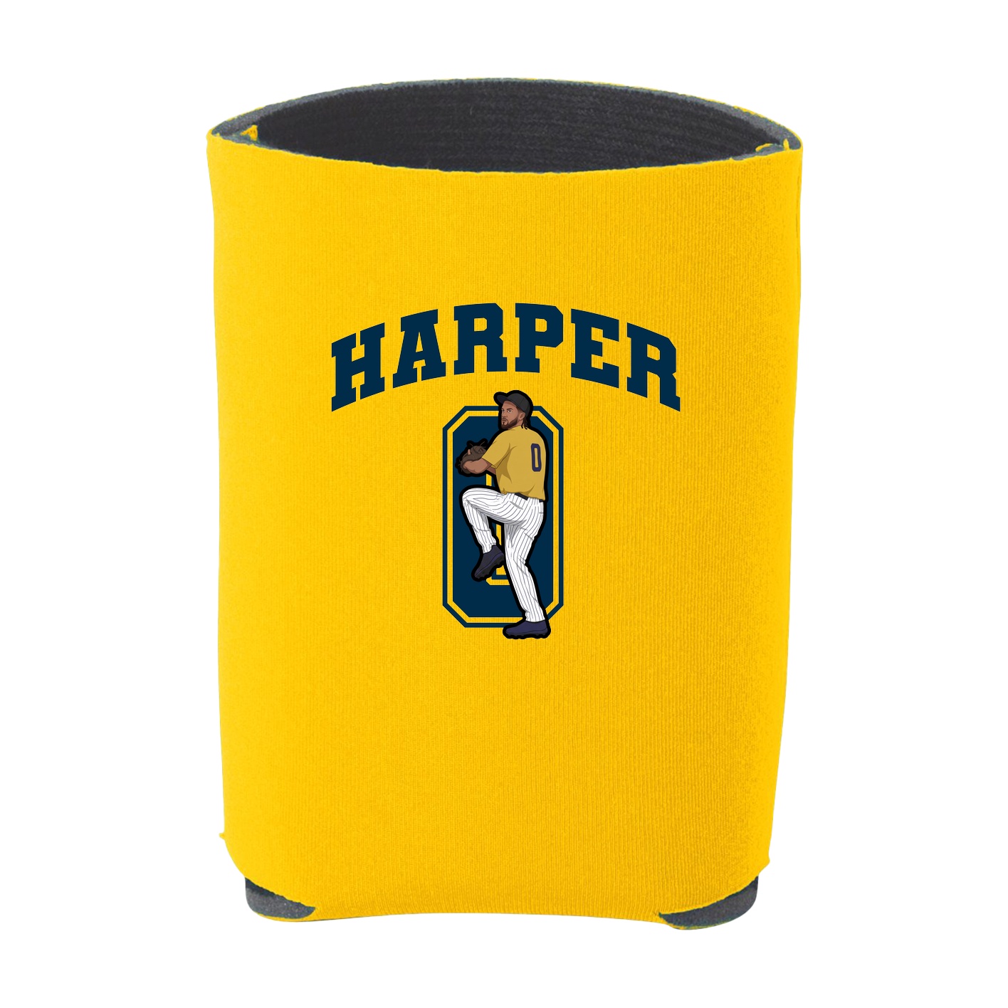 Can Holder — Number in Yellow