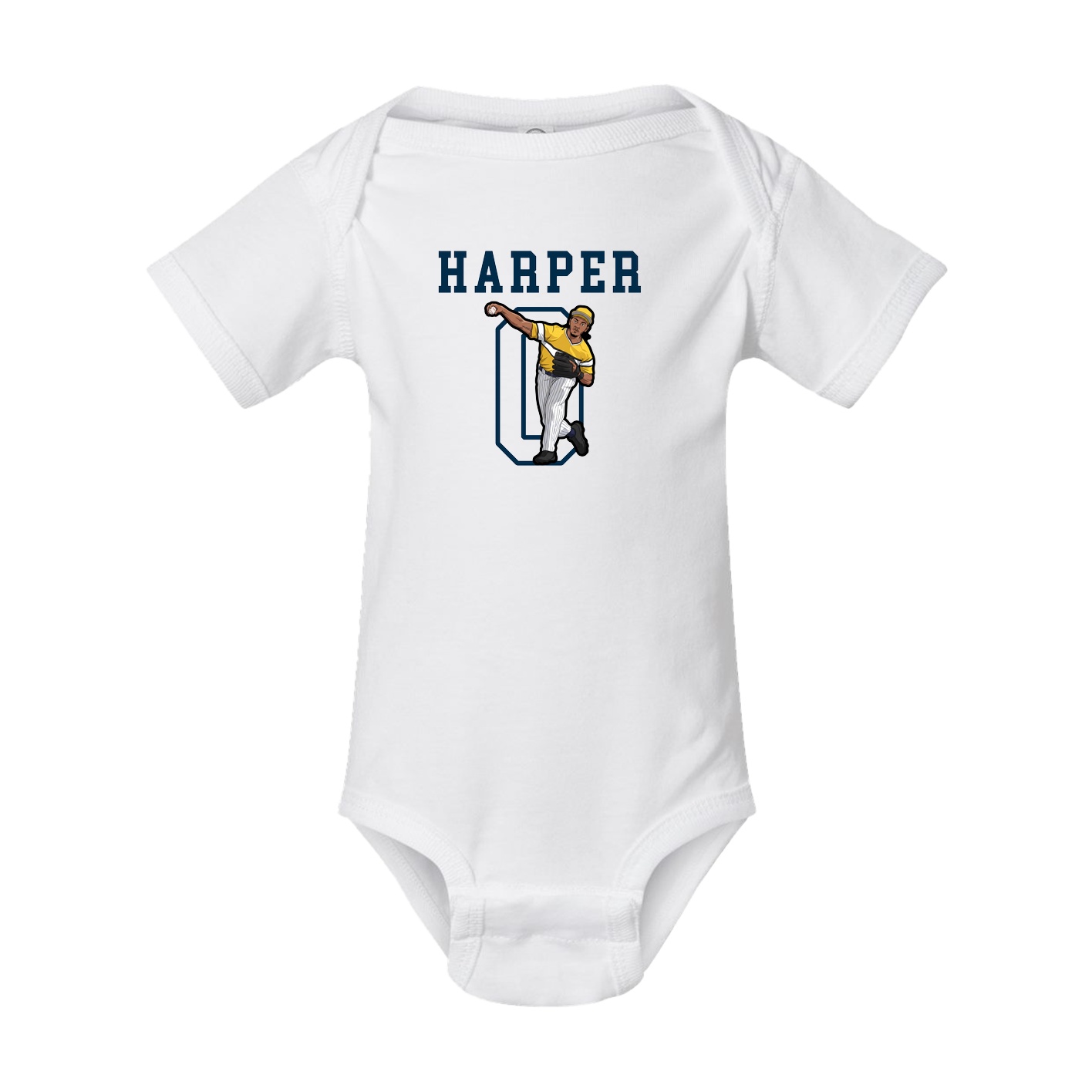 Baby Onesie — Shirsey in White