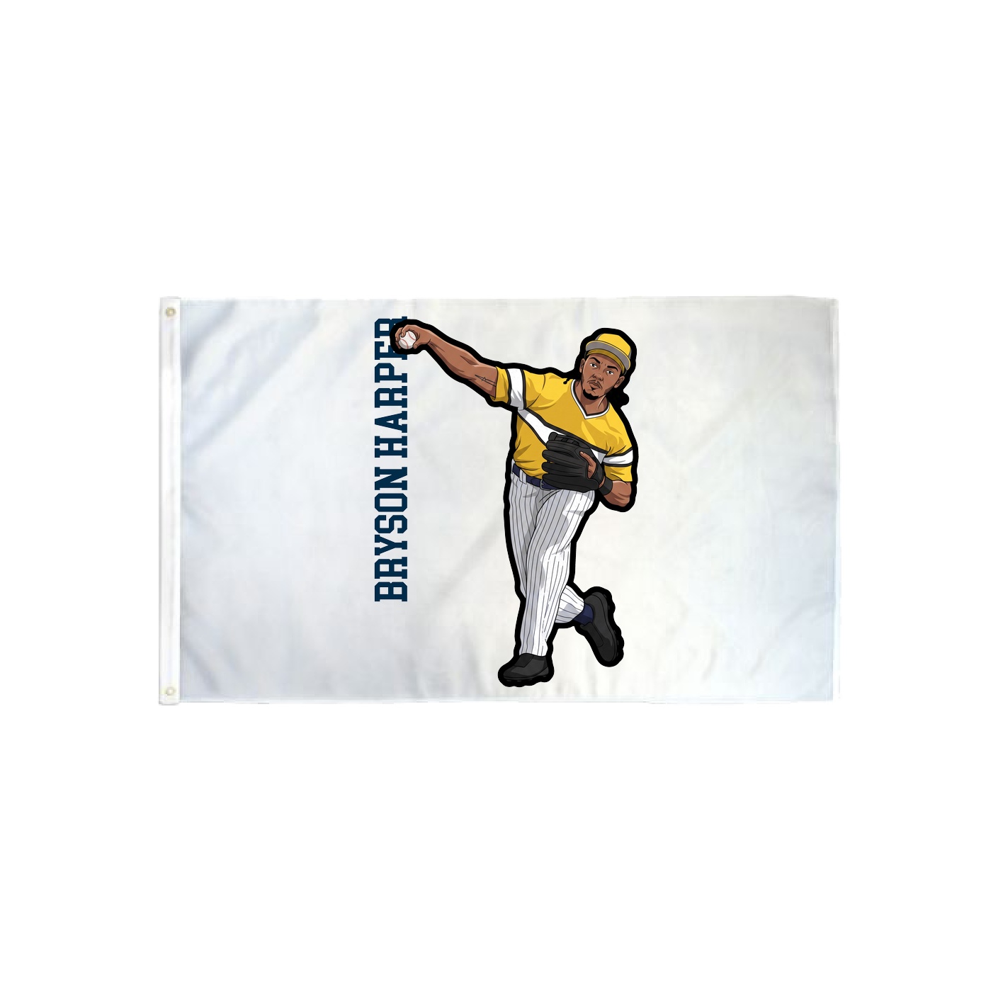 3x5 Flag — Name Vertical in Classic