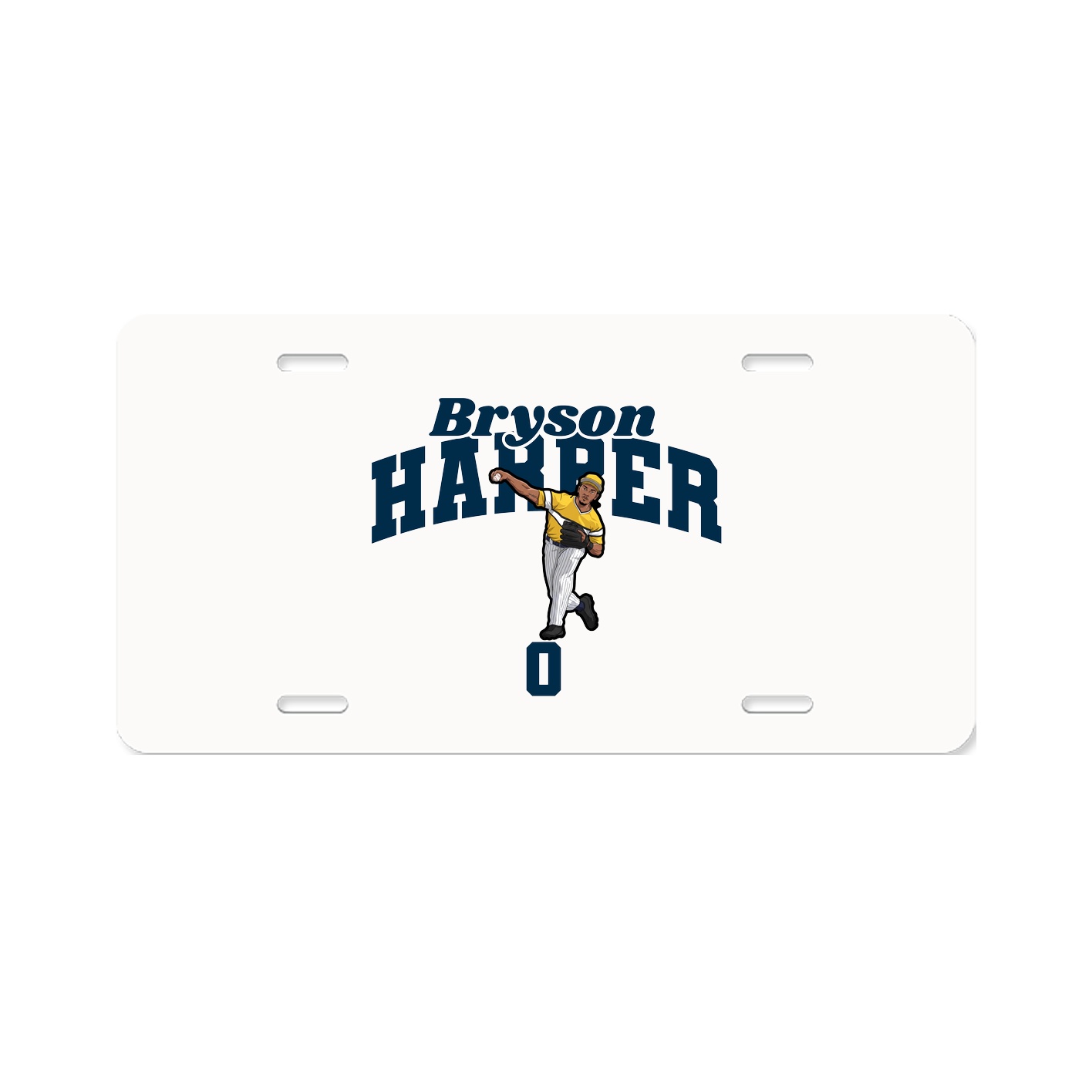 License Plate — Signature Arch in Classic