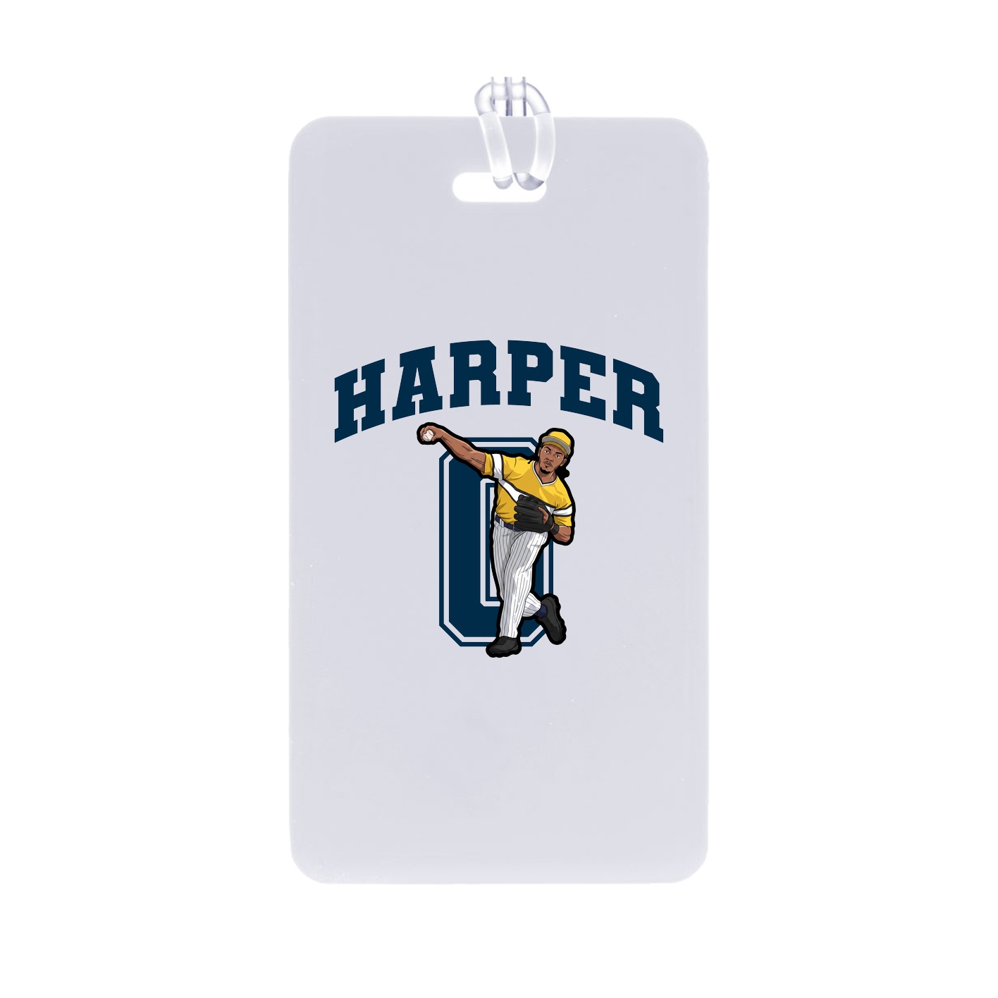 Bag Tag — Number in Classic