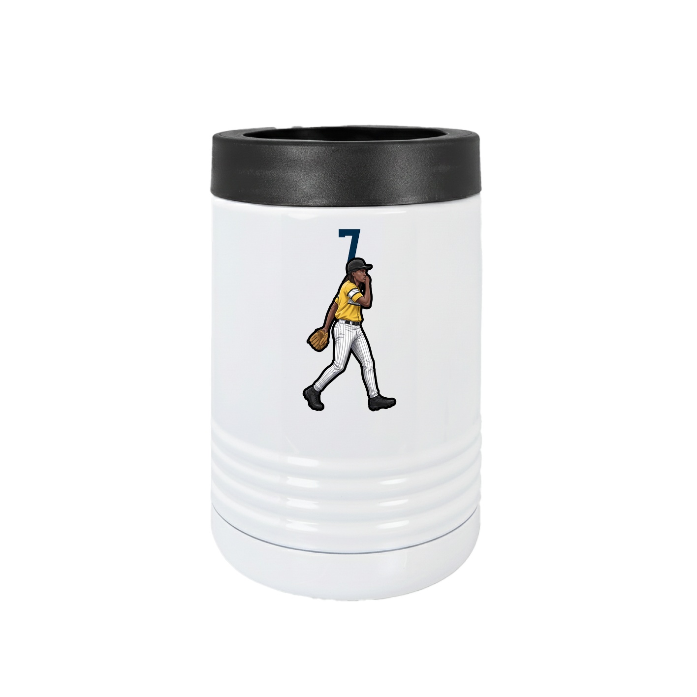 Beverage Holder — Number Top in White