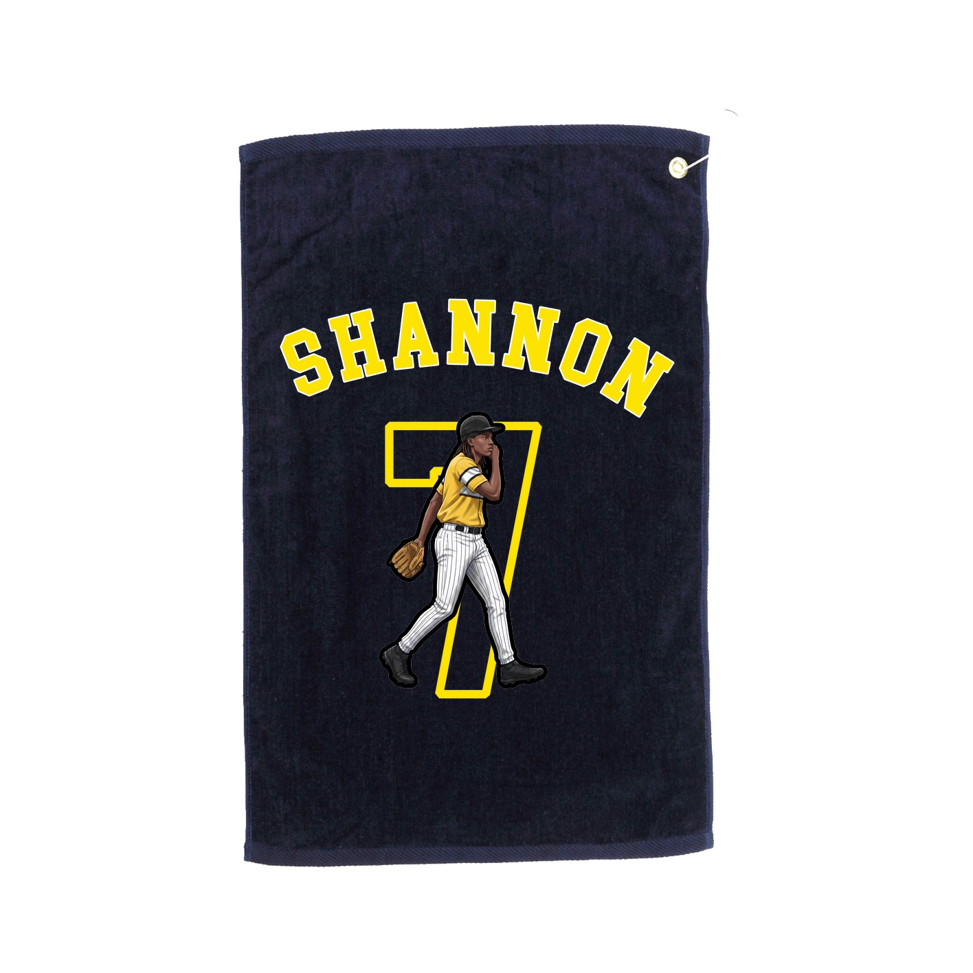 Golf Towel — Shirsey Arch in Navy