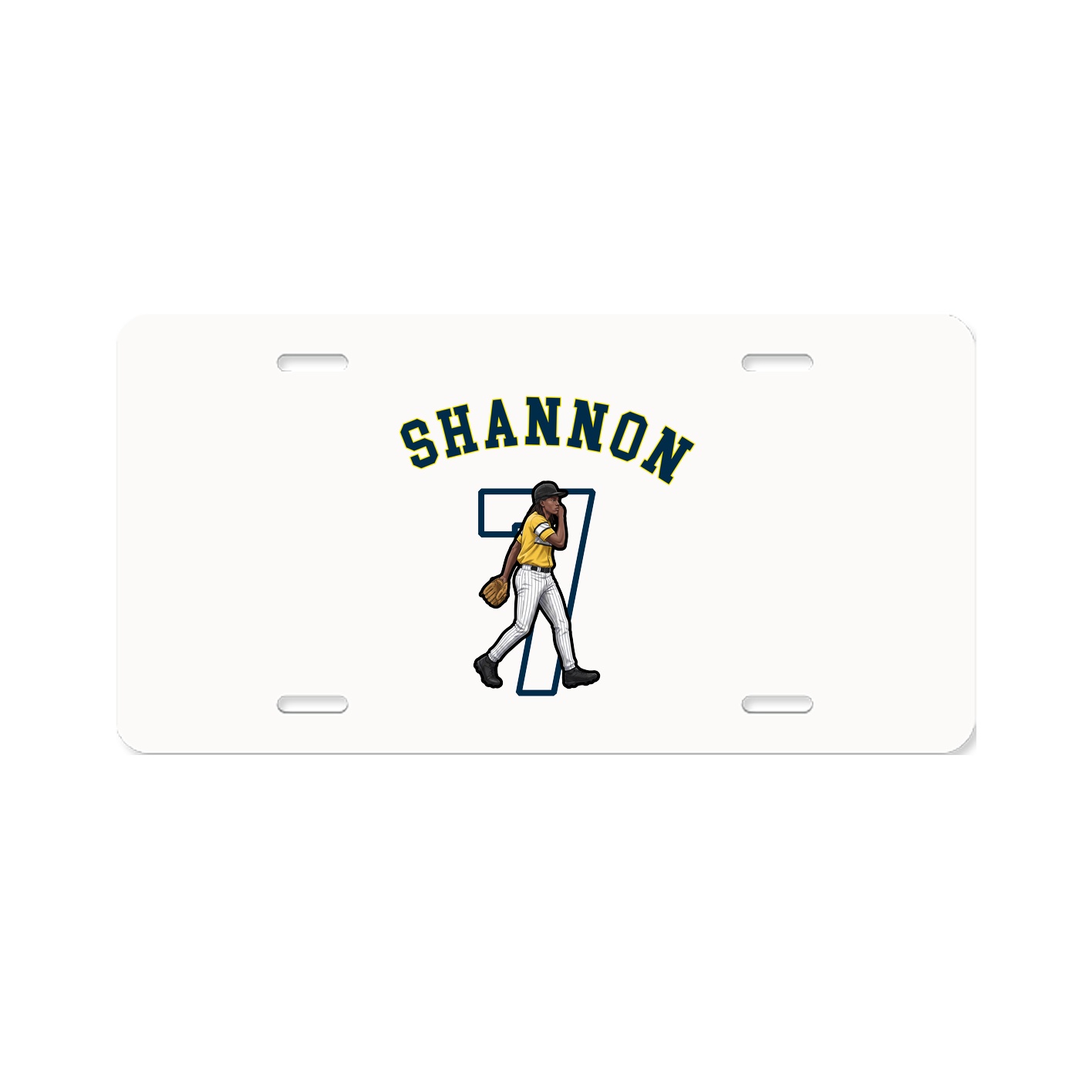 License Plate — Shirsey Arch in Classic