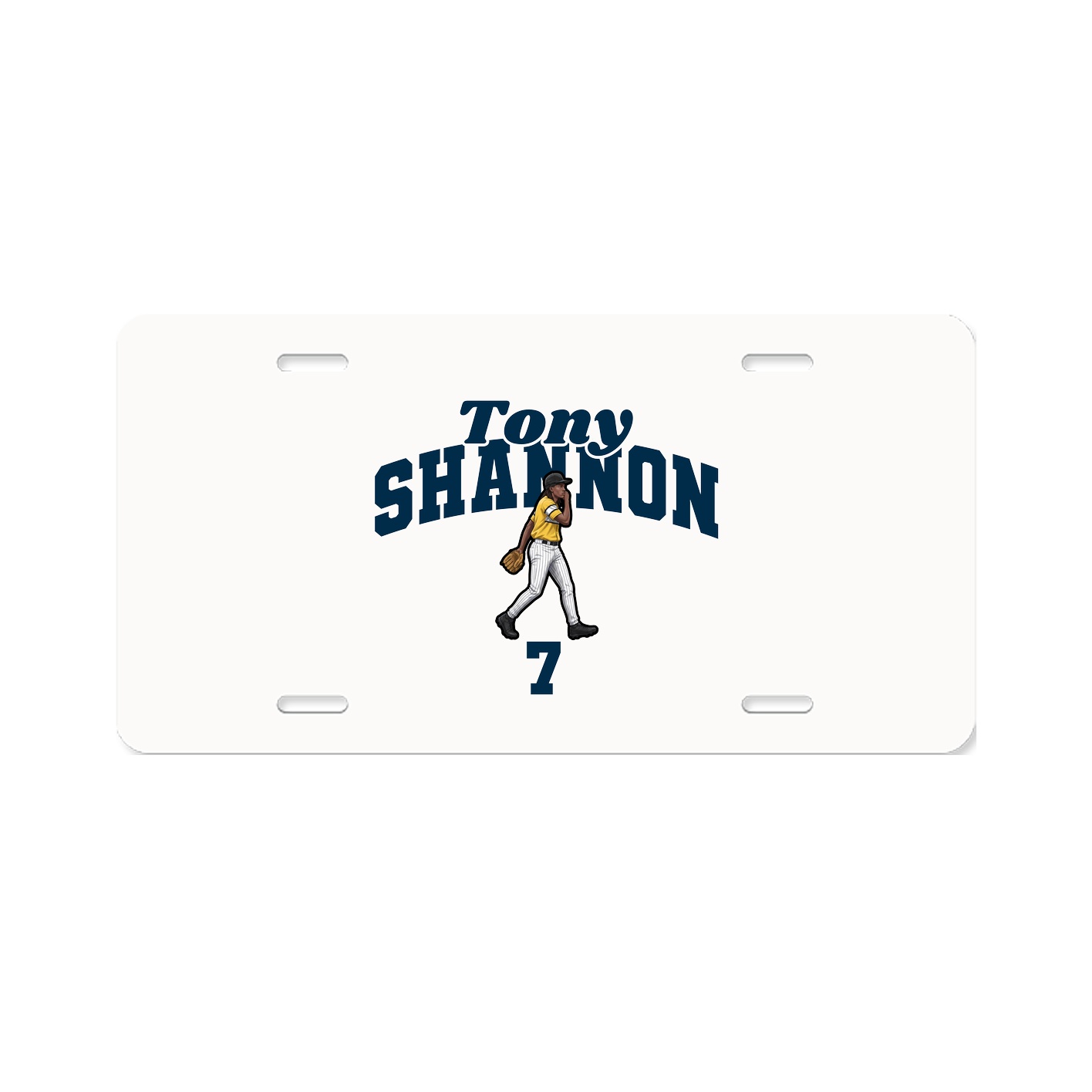 License Plate — Signature Arch in Classic