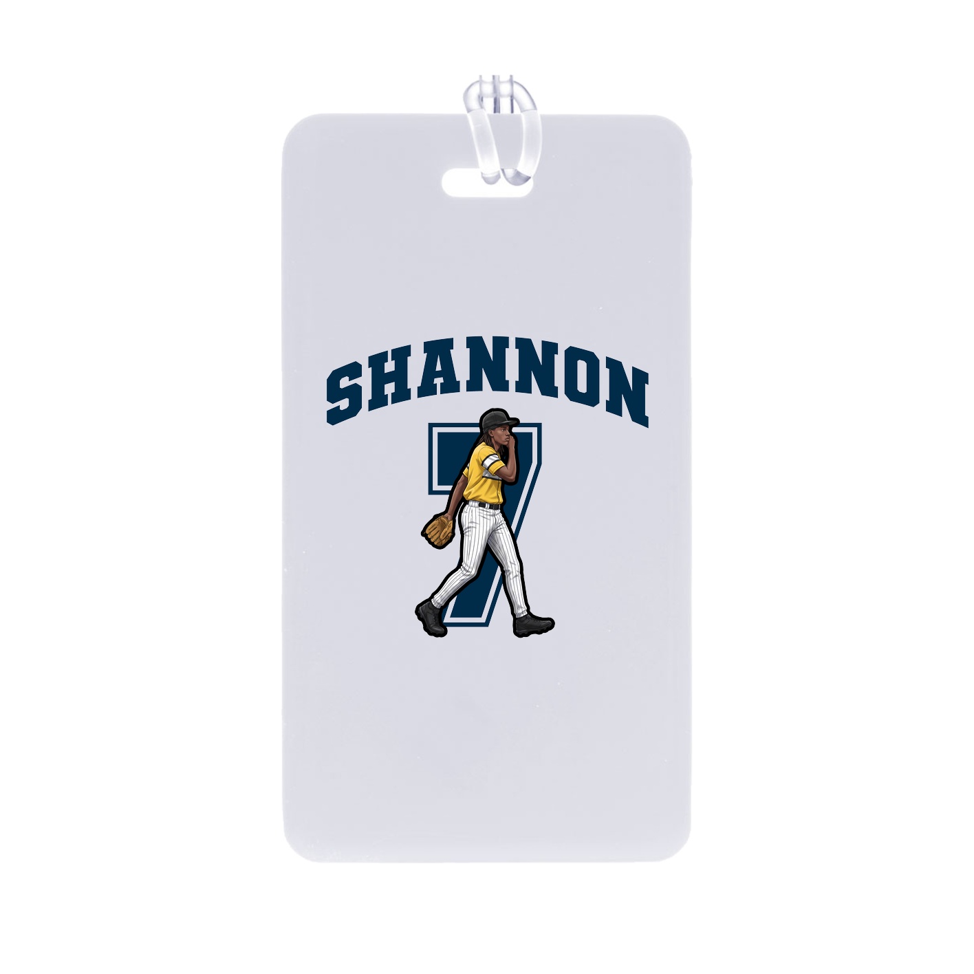 Bag Tag — Number in Classic