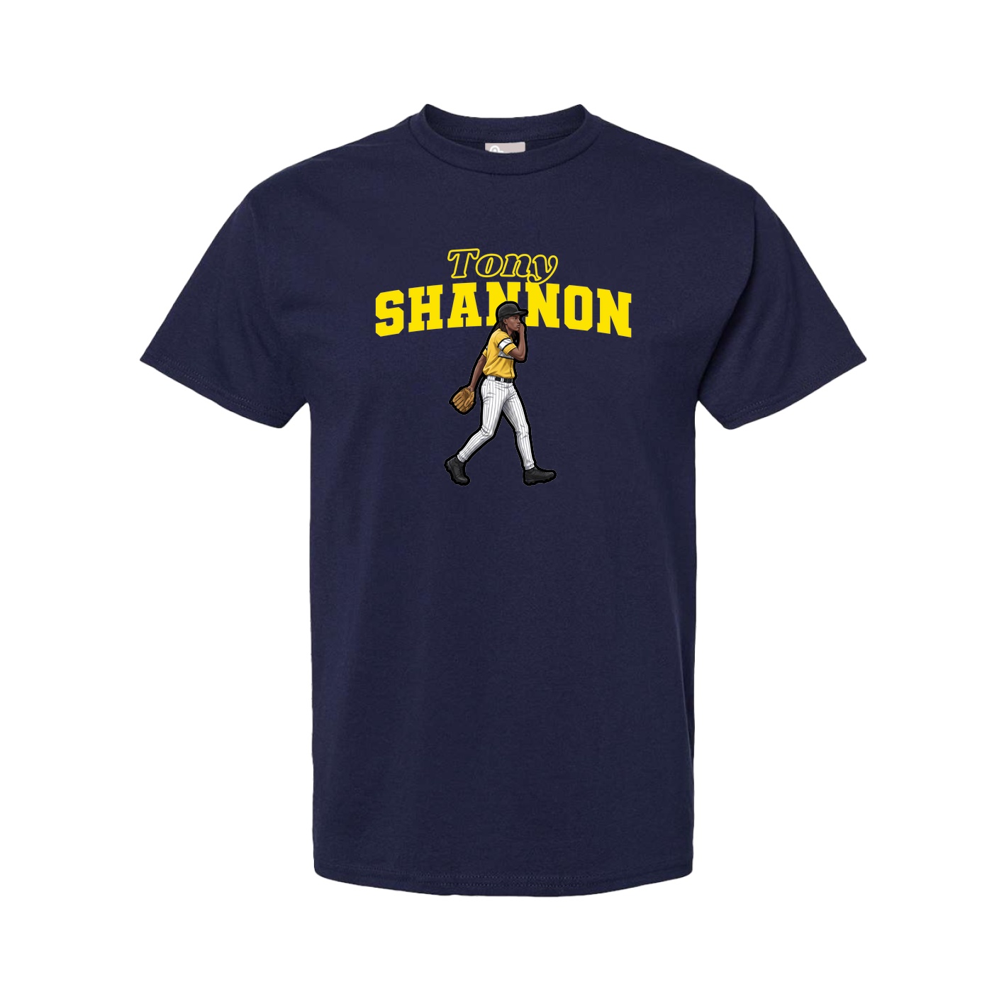 Tee — Name Arch in Navy