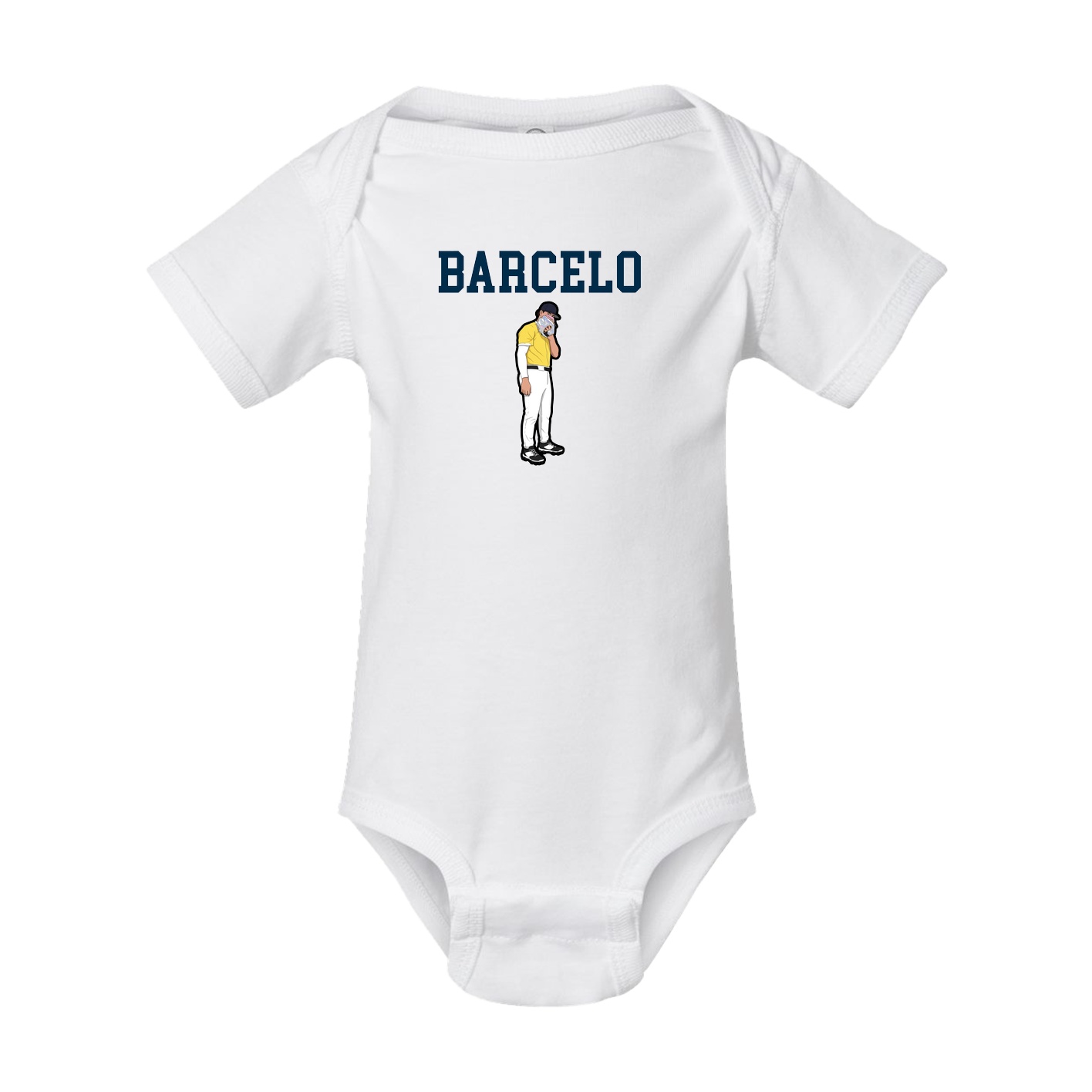 Baby Onesie — Shirsey in White