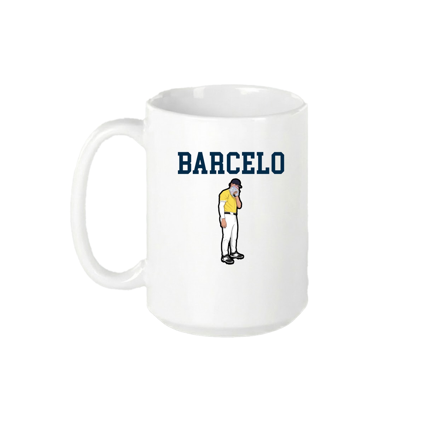 15oz Coffee Mug — Shirsey in White