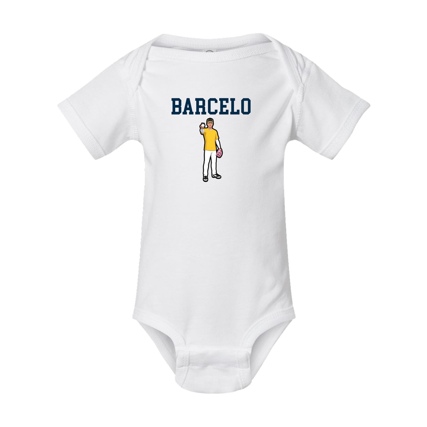 Baby Onesie — Shirsey in White