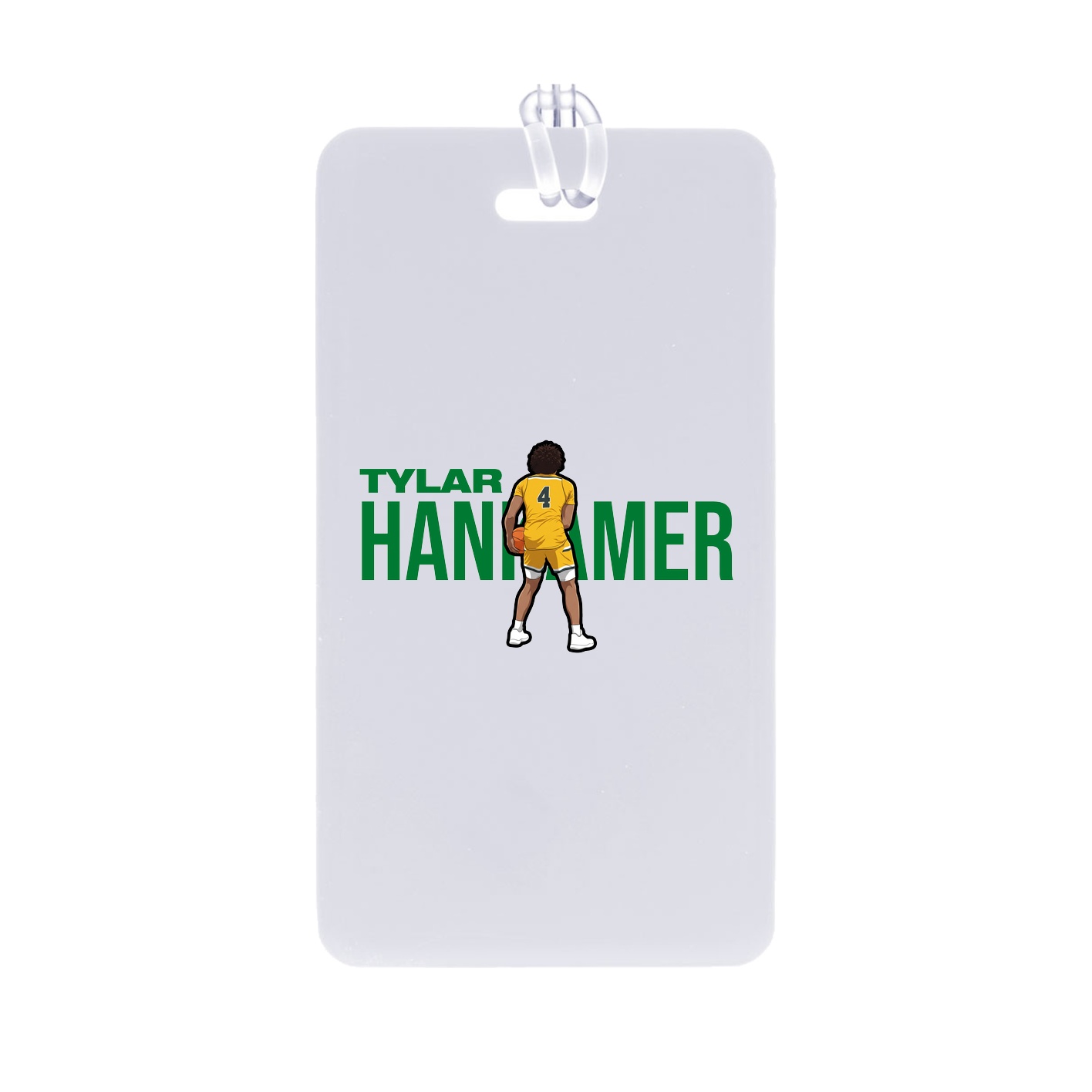 Bag Tag — Player Name in Classic