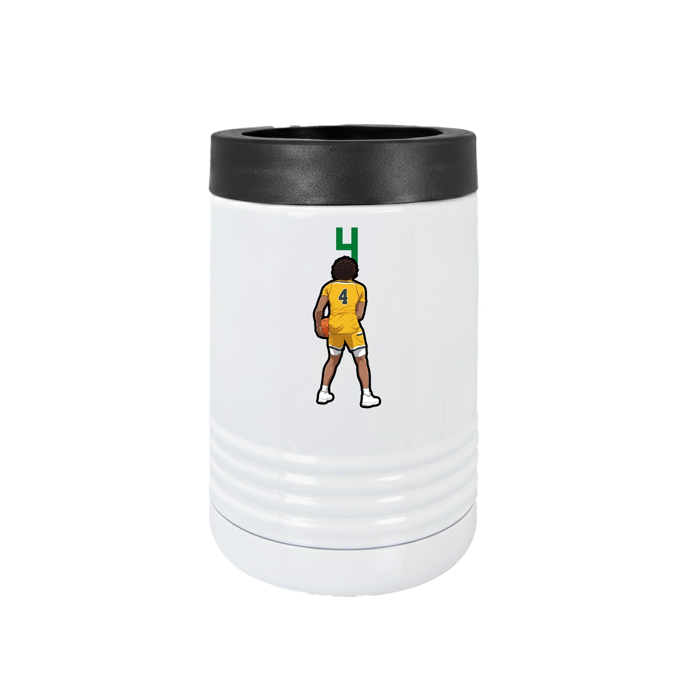 Beverage Holder — Number Top in White