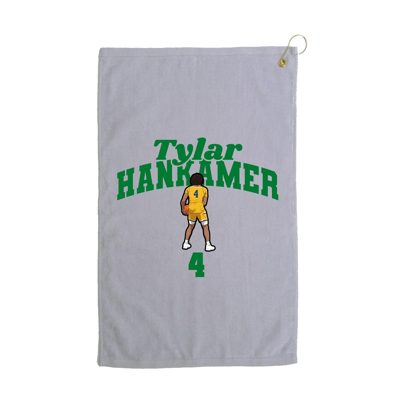 Golf Towel — Signature Arch in Grey
