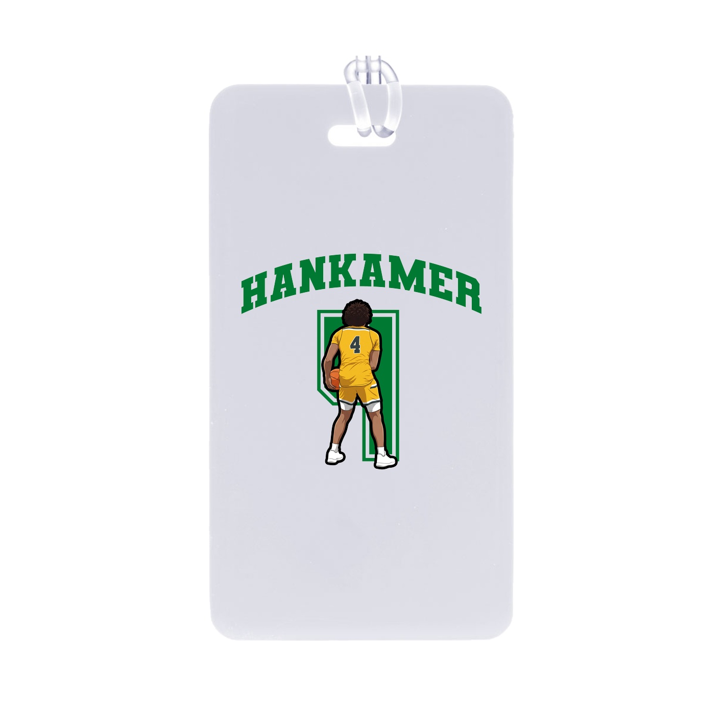 Bag Tag — Number in Classic