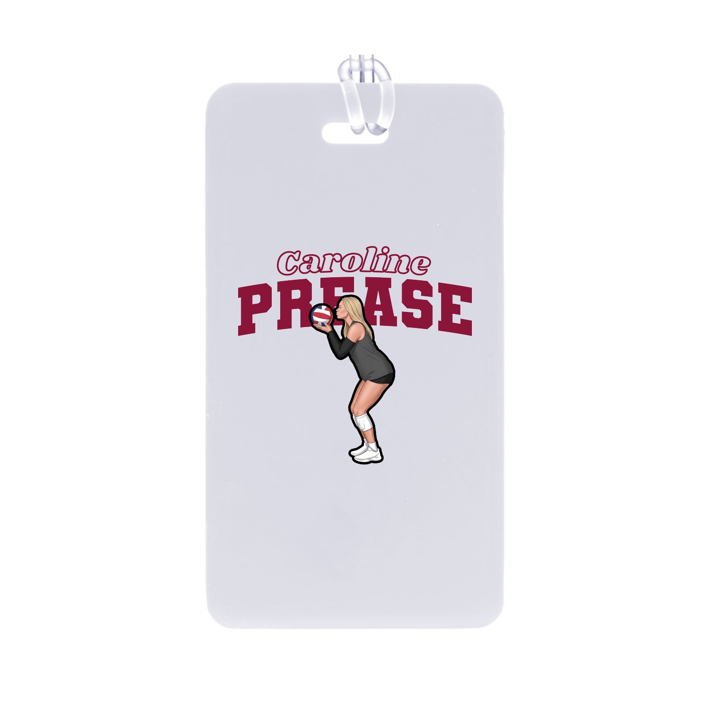 Bag Tag — Name Arch in Classic