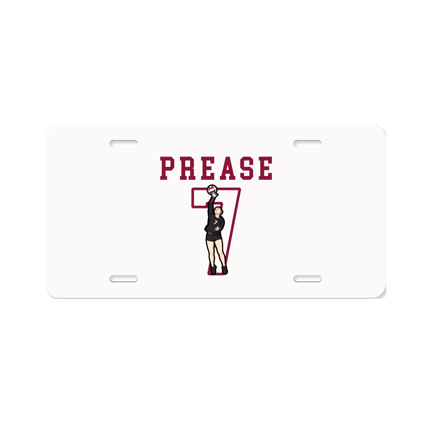License Plate — Shirsey in Classic
