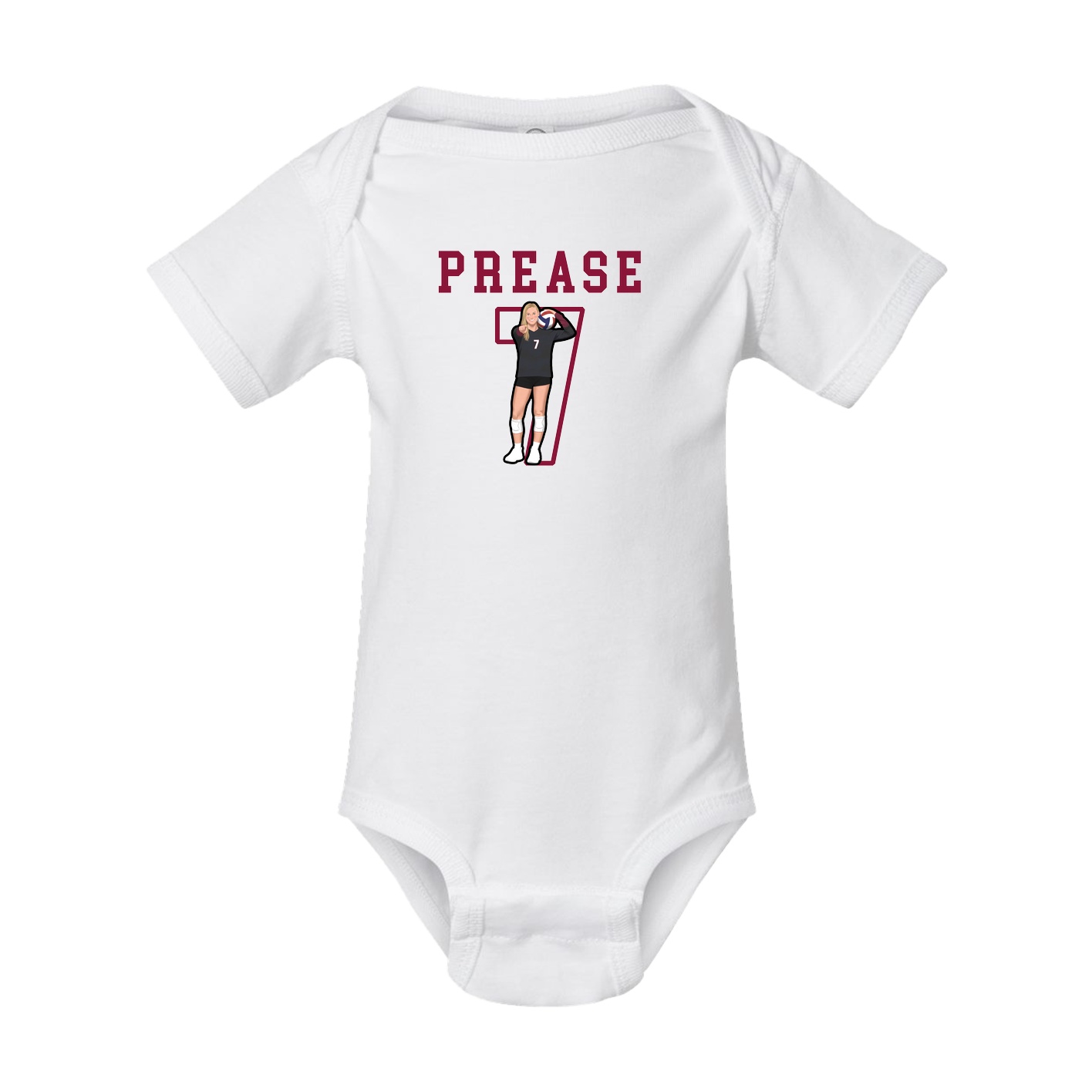Baby Onesie — Shirsey in White