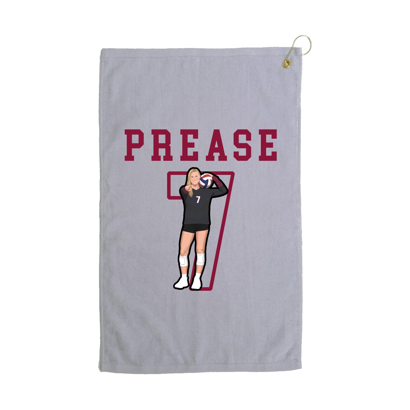 Golf Towel — Shirsey in Grey