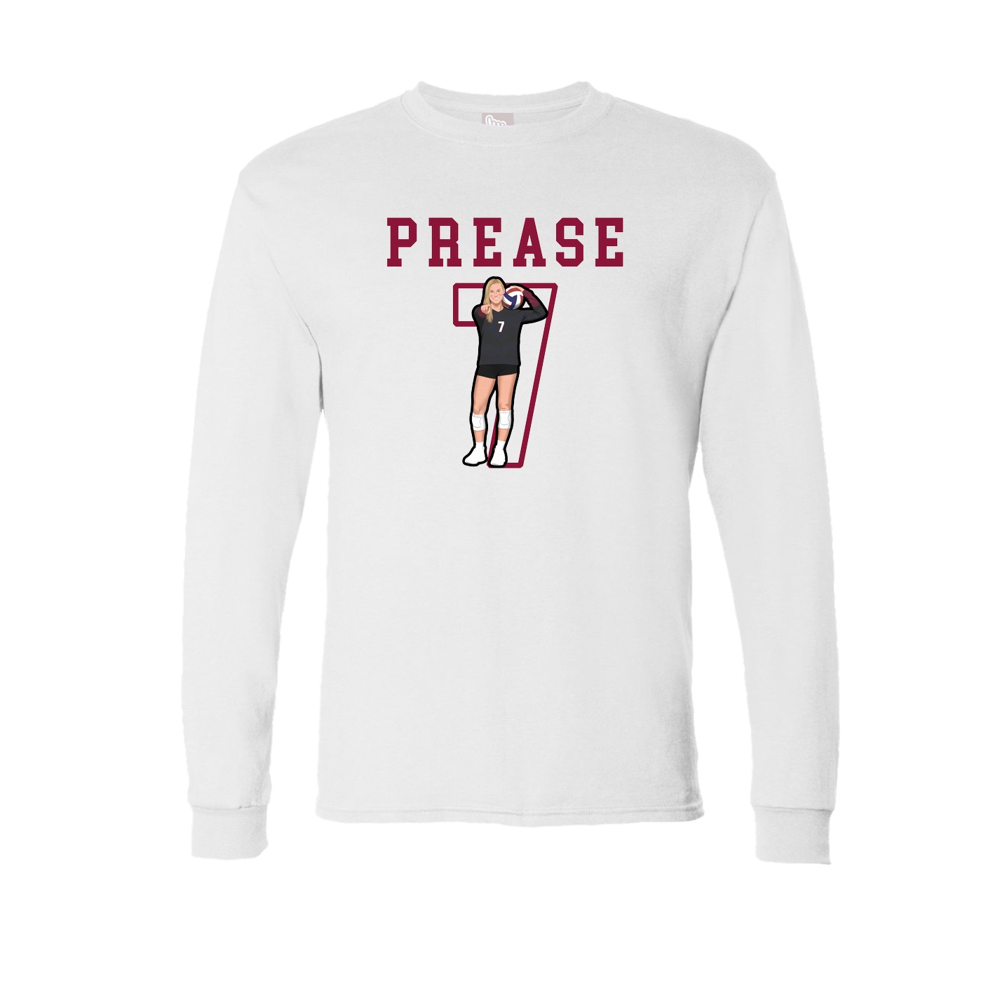 Long Sleeve Tee — Shirsey in White