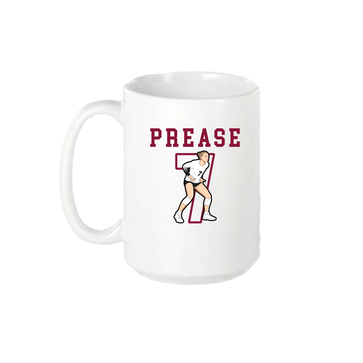 15oz Coffee Mug — Shirsey in White