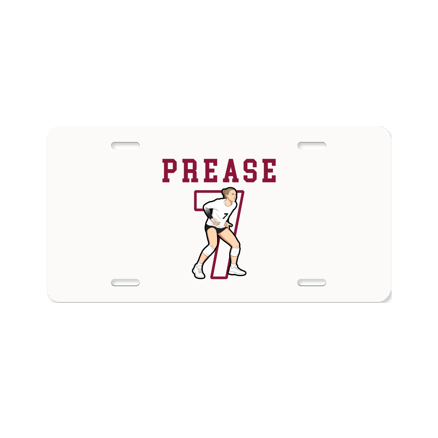 License Plate — Shirsey in Classic