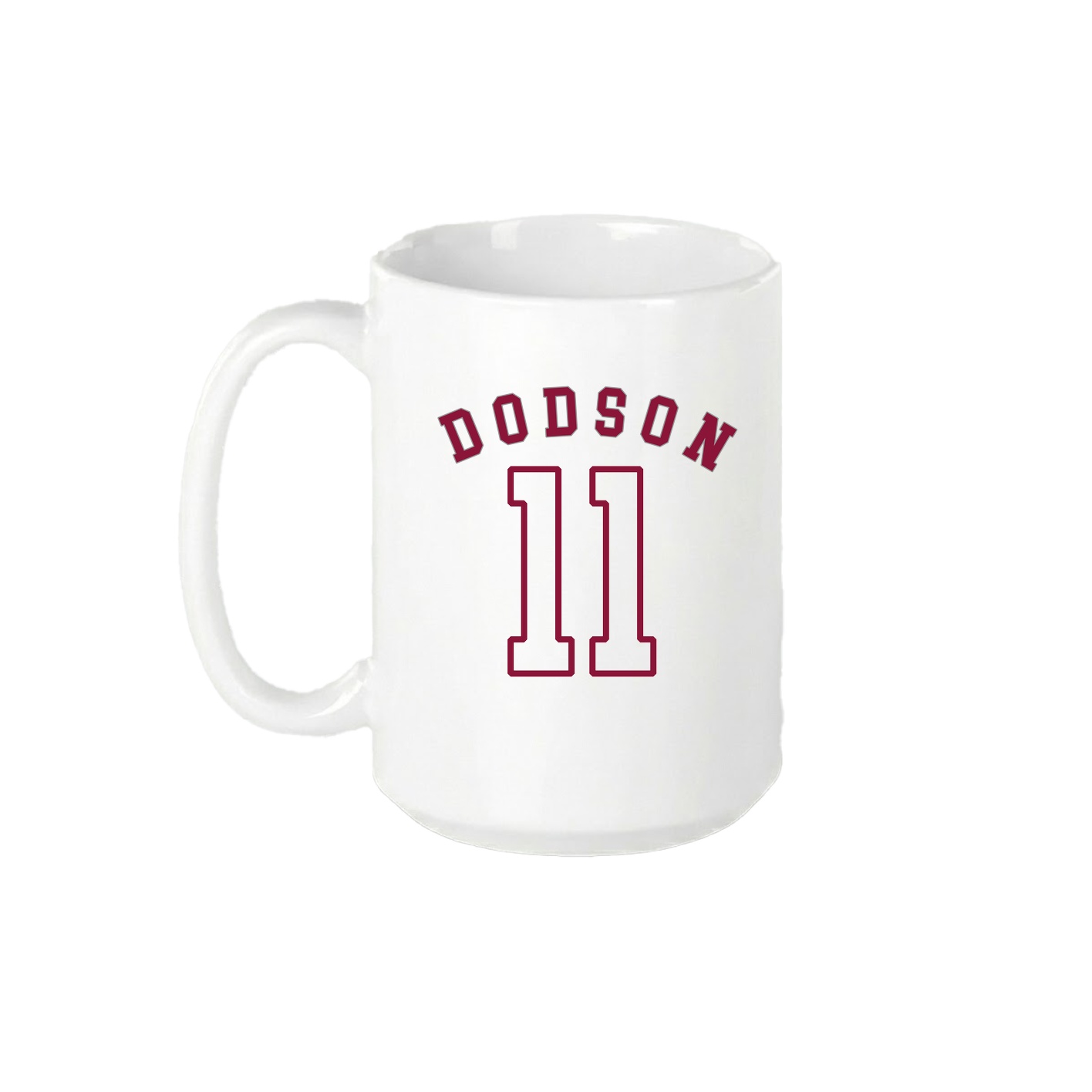 15oz Coffee Mug — Shirsey Arch in White