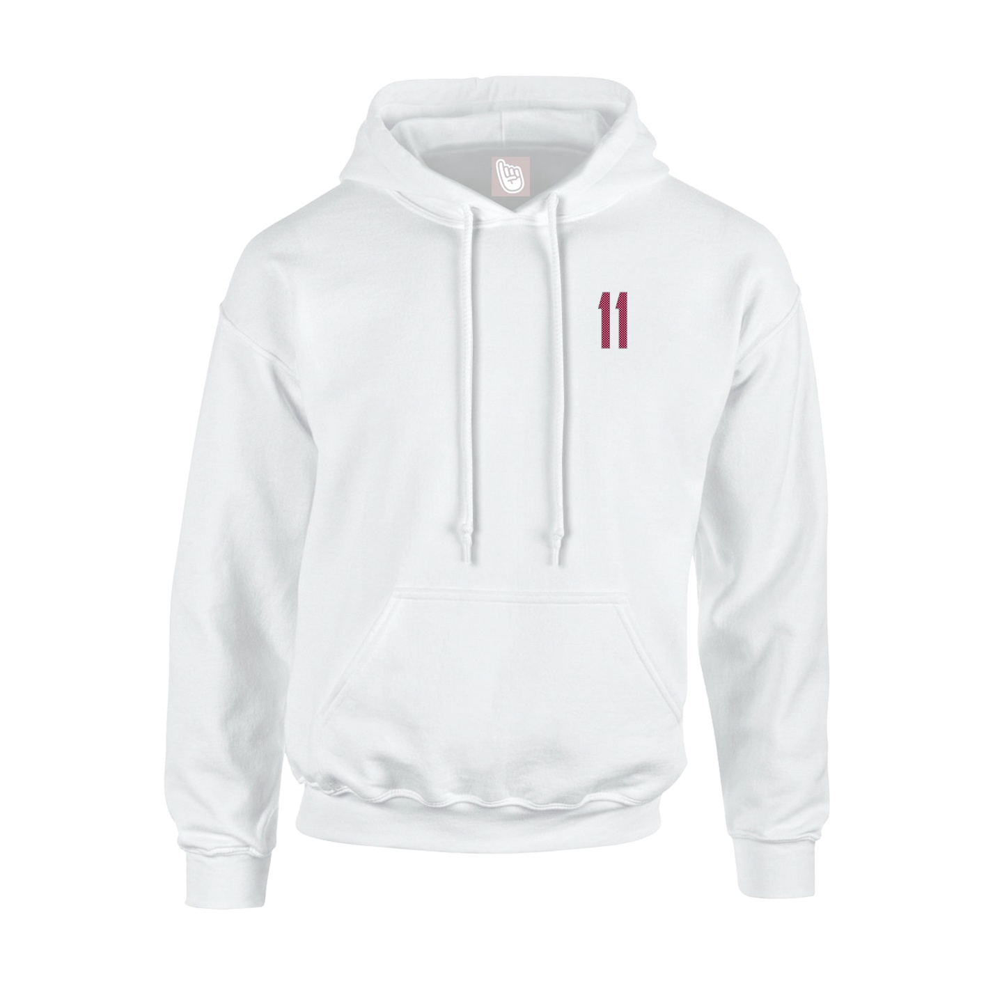 Hoodie — Front Shirsy in White